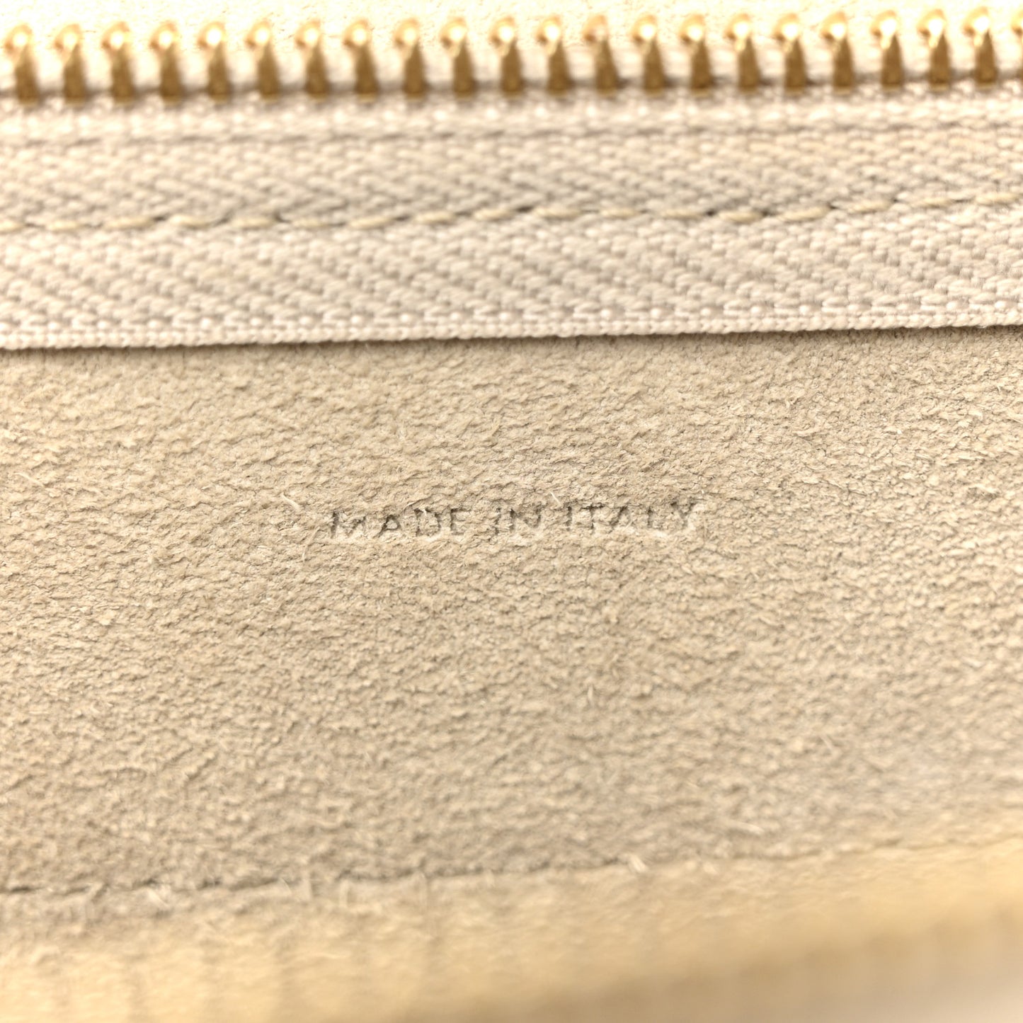 Grained Calfskin Nano Belt Bag Light Taupe