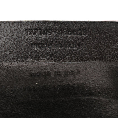 Saint Laurent Calfskin Lizard Embossed Medium Muse Two Brown 7 of 16