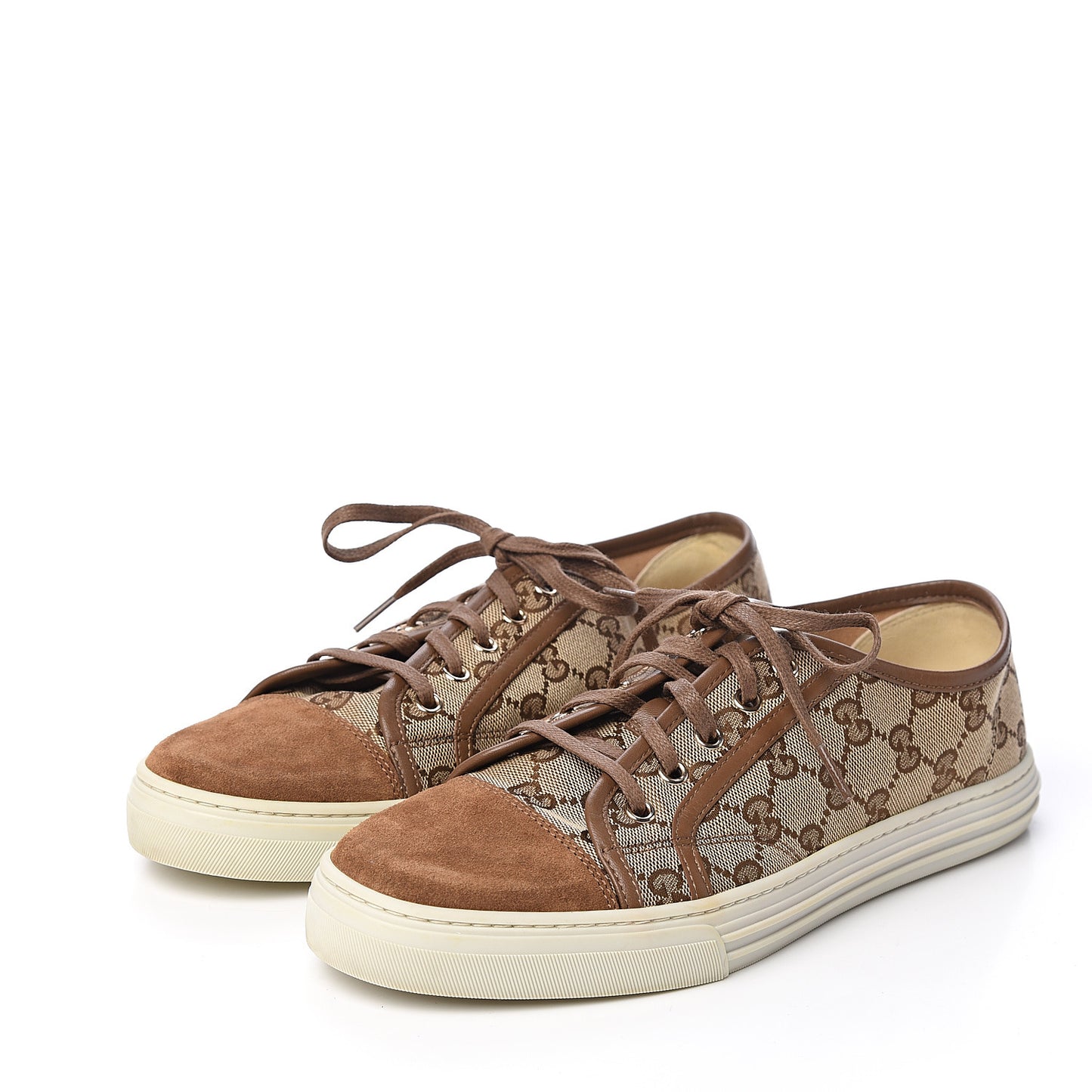 Monogram Sneakers 39.5 Brown