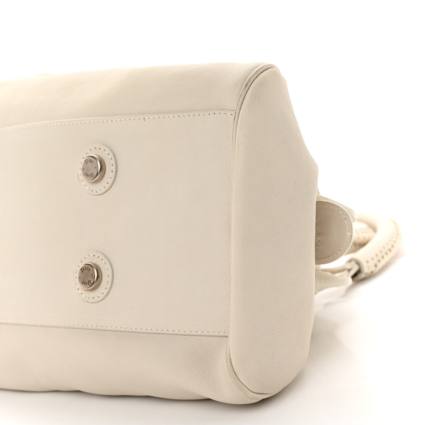 Calfskin My Dior Satchel White