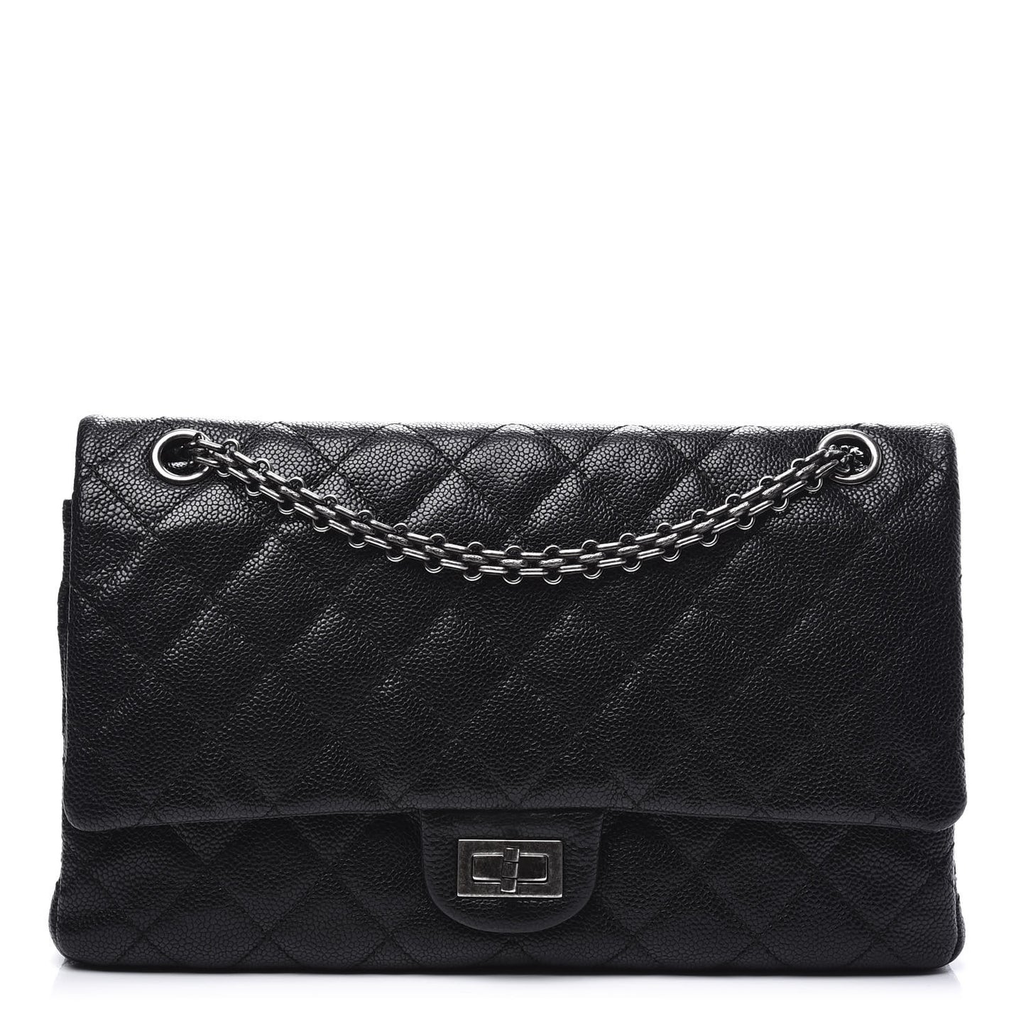 Caviar Quilted 2.55 Reissue 226 Flap Black