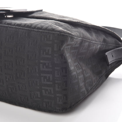 Fendi Zucchino Mama Baguette Black 6 of 9