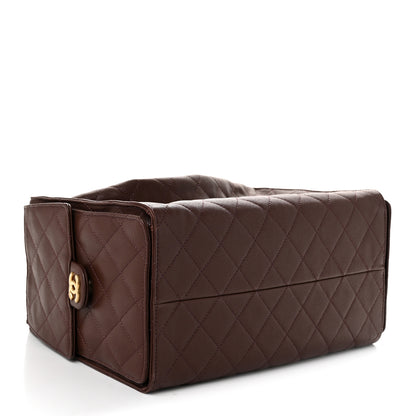 Chanel Caviar Quilted Medium Chanel 25 Handbag Dark Brown 5 of 12