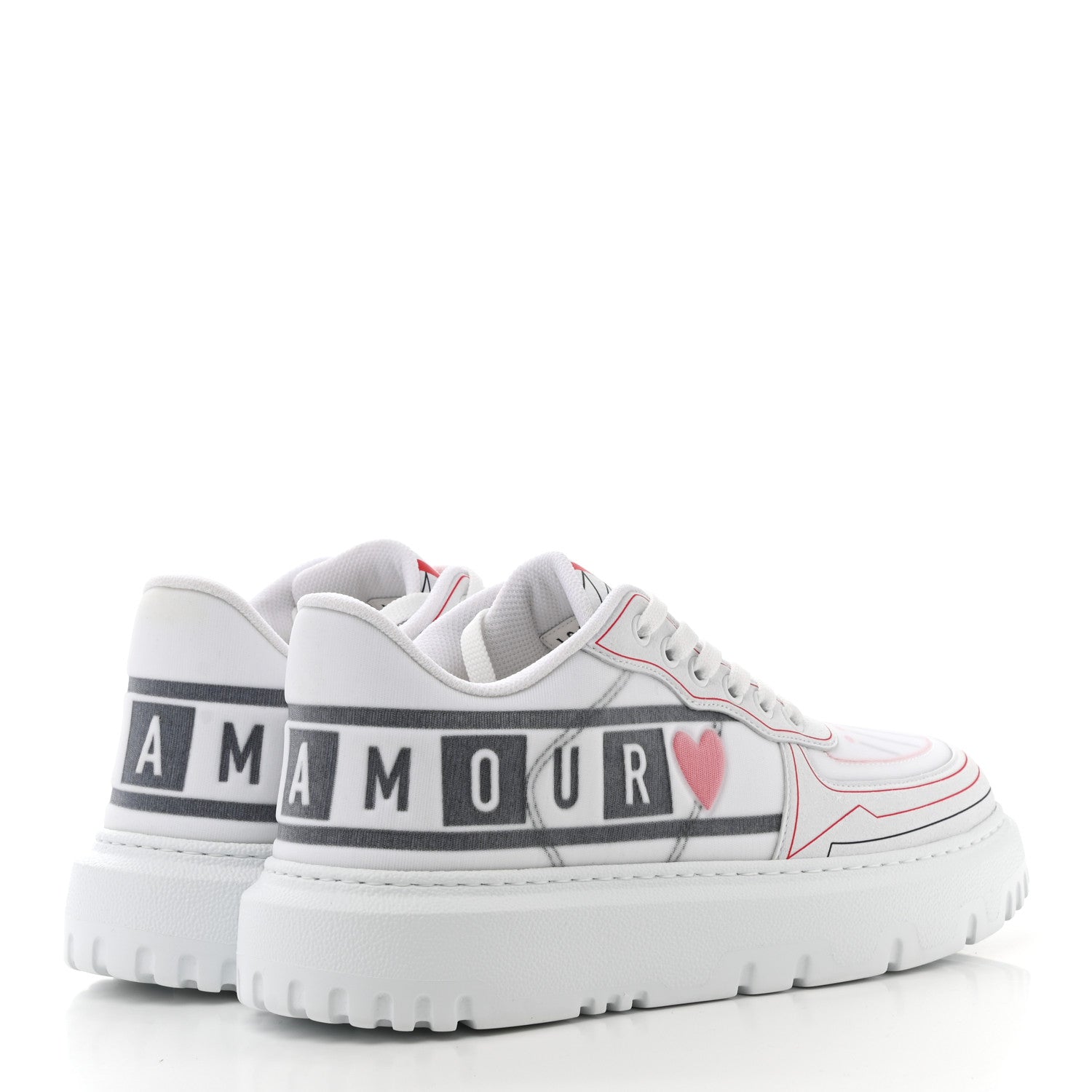 Christian Dior Nylon Mesh Dior Addict D Chess Dioramour Low Top Sneakers 39.5 White Multicolor 4 of 8