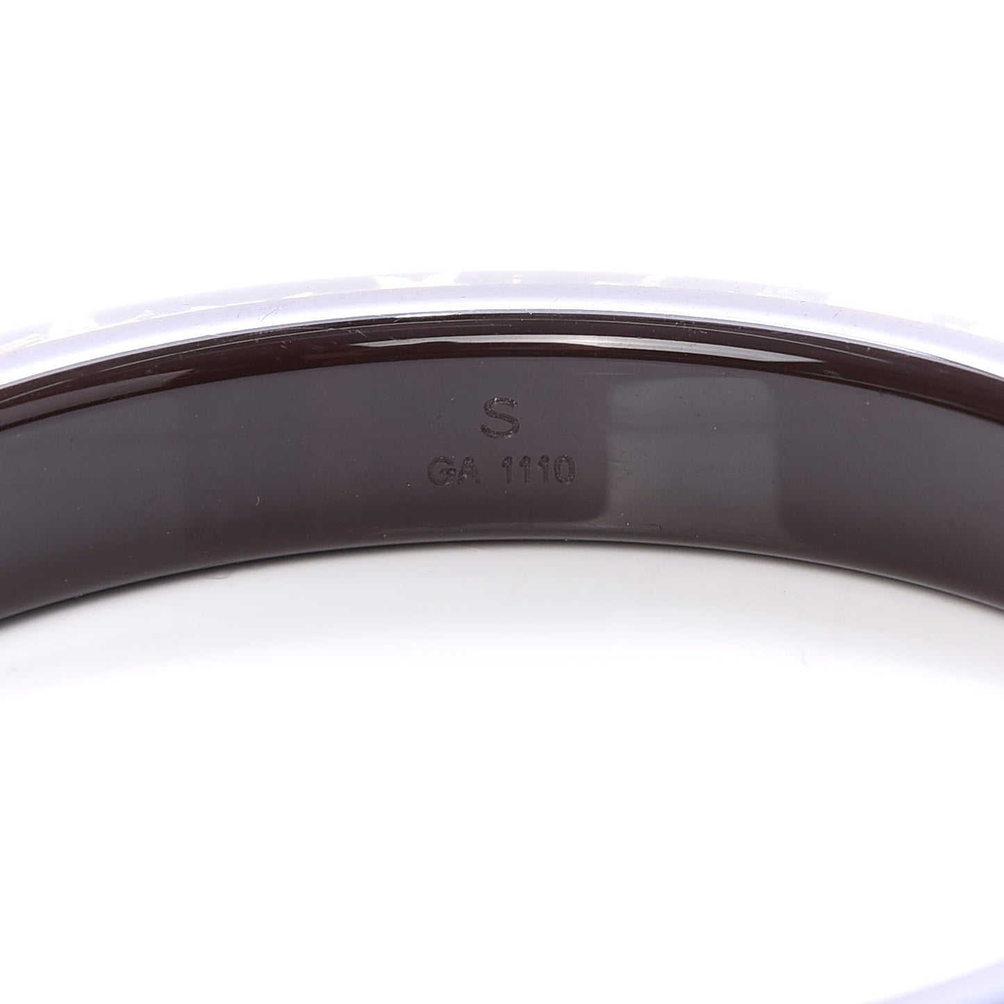 Resin Swarovski Medium Inclusion Bracelet PM Marron