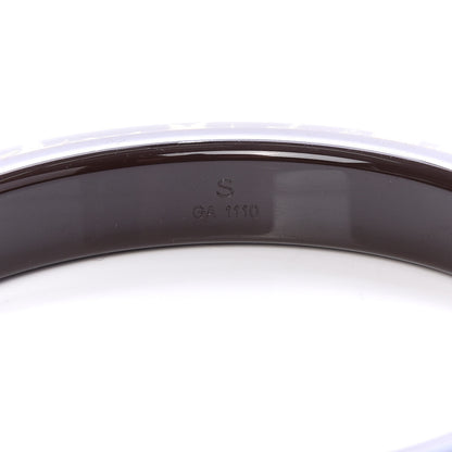 Louis Vuitton Resin Swarovski Medium Inclusion Bracelet PM Marron 4 of 4