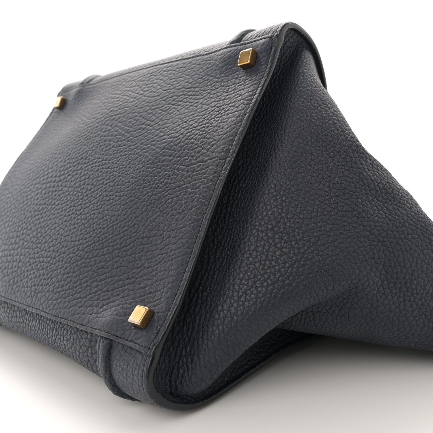 Celine Grained Calfskin Medium Phantom Luggage Deepsea 10 of 15
