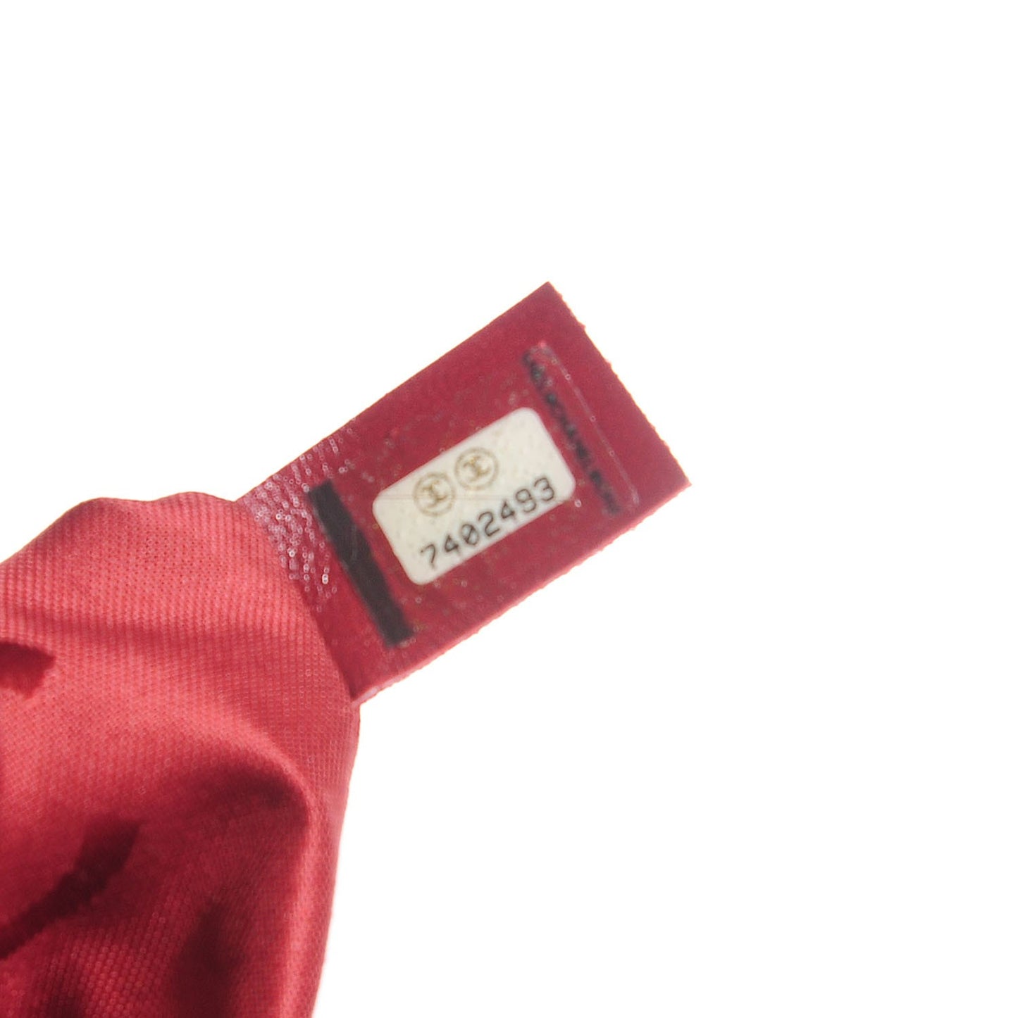 Patent Square Stitch Bag Red