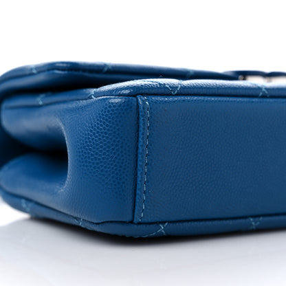 Chanel Caviar Quilted My Everything Small Flap Blue 8 of 9