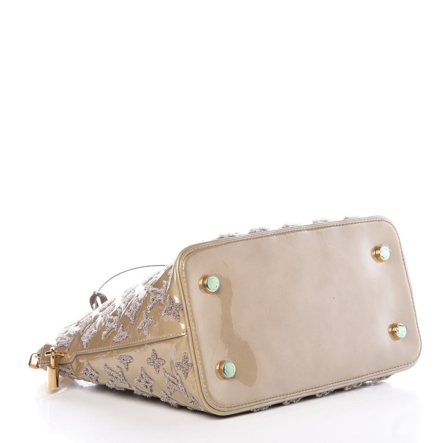 Patent Lambskin Fascination Lockit Gris