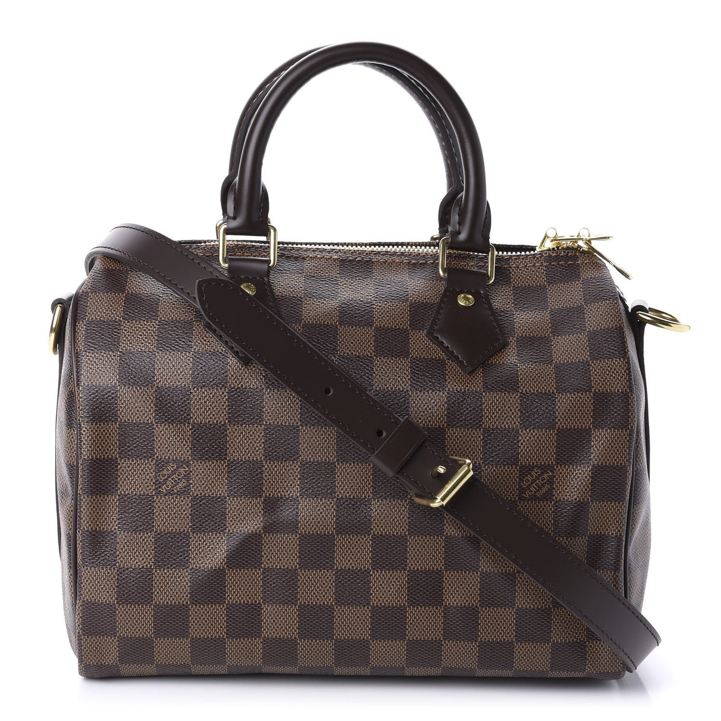 Damier Ebene Speedy Bandouliere 25