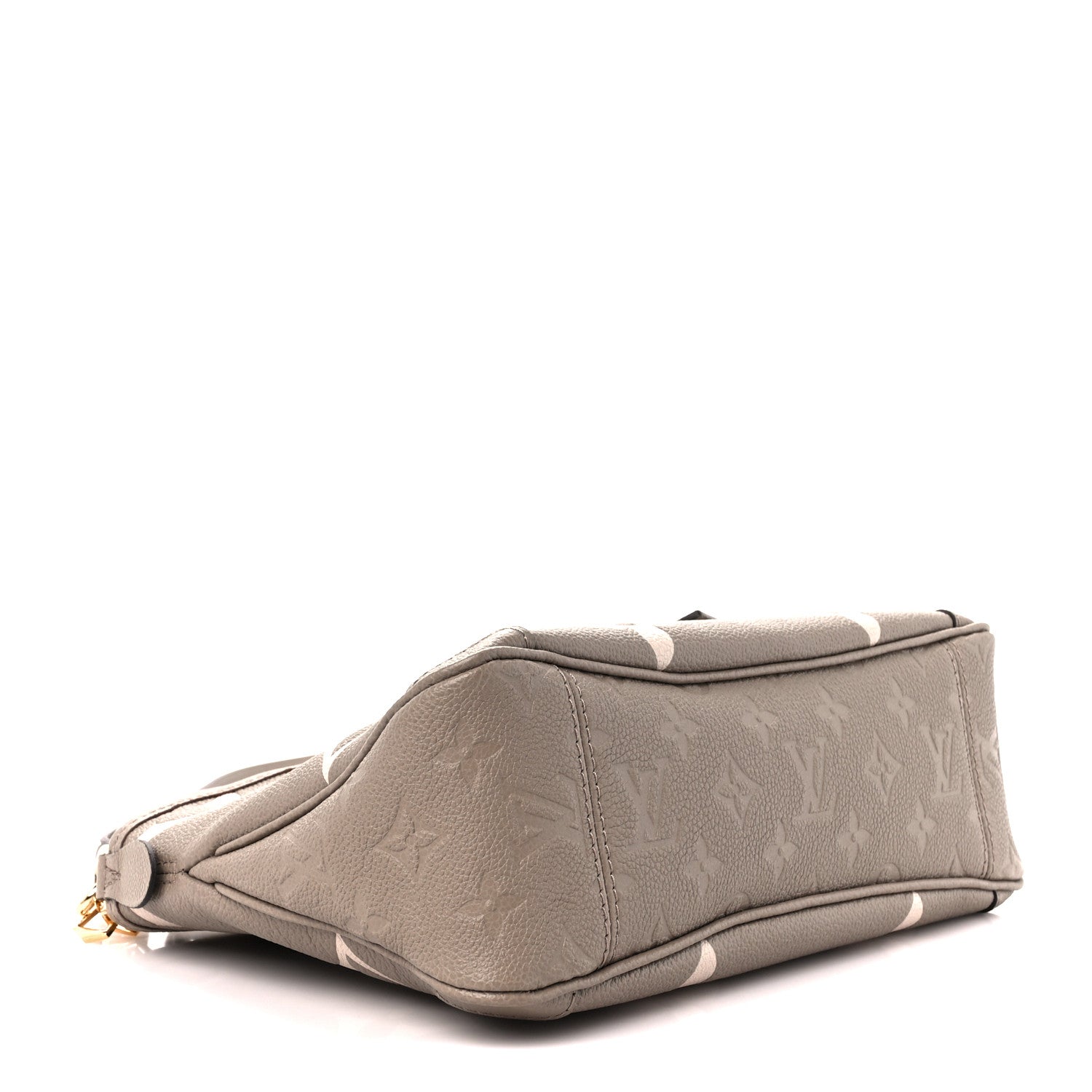 Louis Vuitton Empreinte Monogram Giant Trianon PM Tourterelle Creme 4 of 11