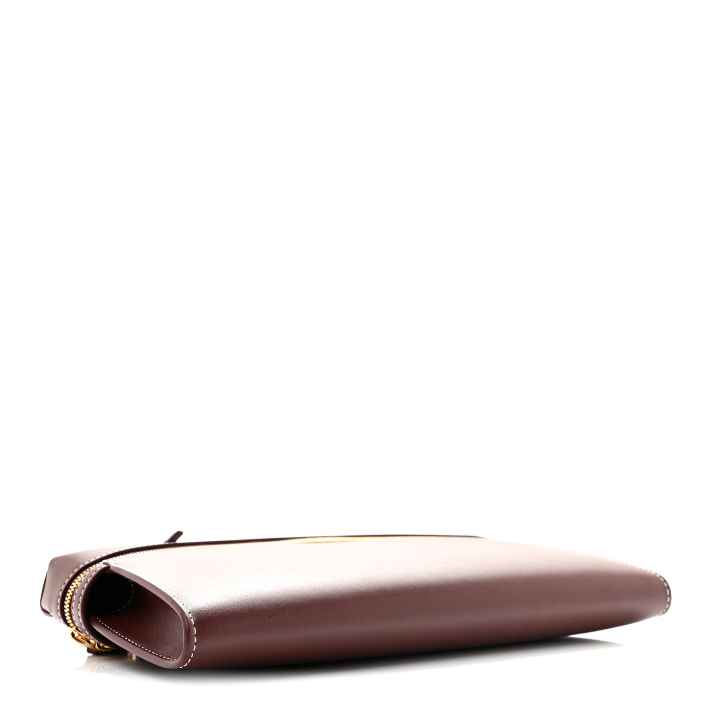 Smooth Calfskin Extra Clutch L29 Burnt Tan