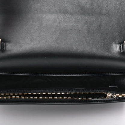 Gucci Guccissima Signature Bowy Chain Wallet Black 5 of 12