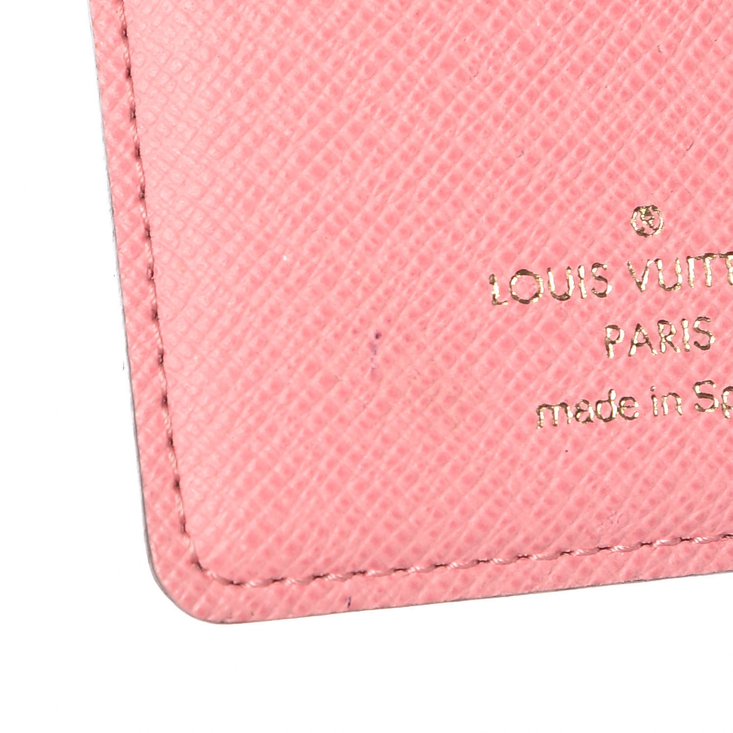 Louis Vuitton Monogram Illustre Small Ring Agenda Rose 8 of 10