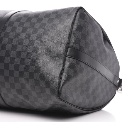 Louis Vuitton Damier Graphite Keepall Bandouliere 55 7 of 8