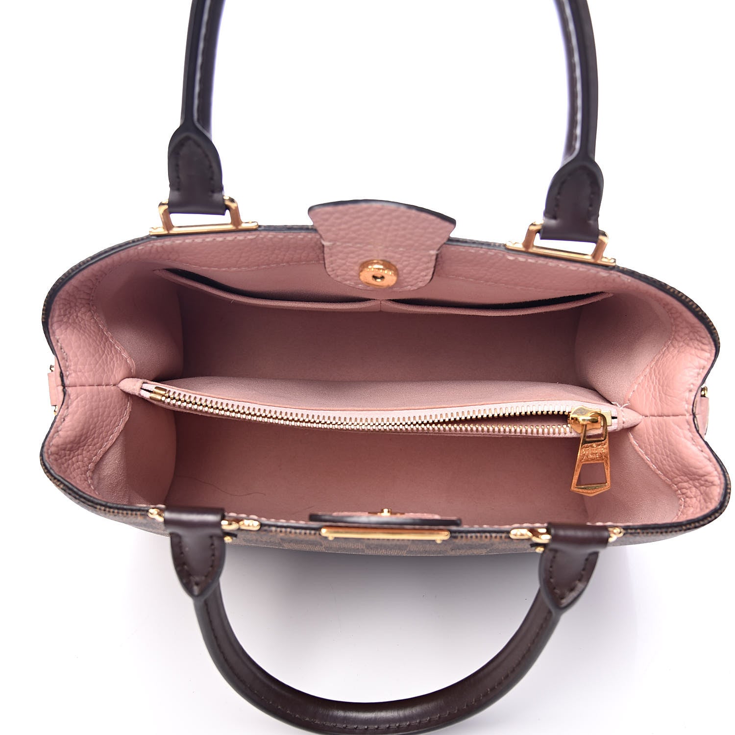 Louis Vuitton Damier Ebene Cuir Taurillon Brittany Magnolia 5 of 10