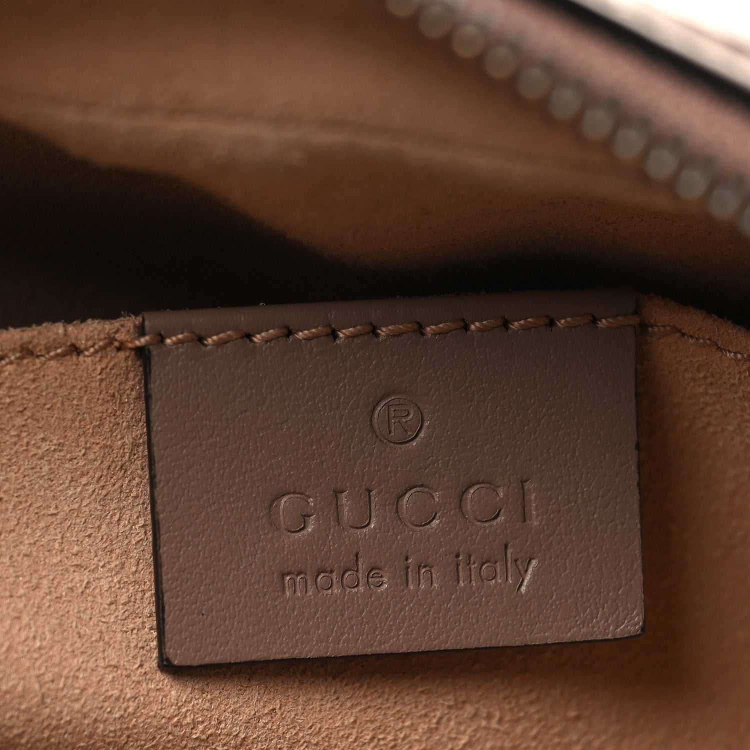 Gucci Calfskin Matelasse Mini GG Marmont Chain Shoulder Bag Porcelain Rose 5 of 9