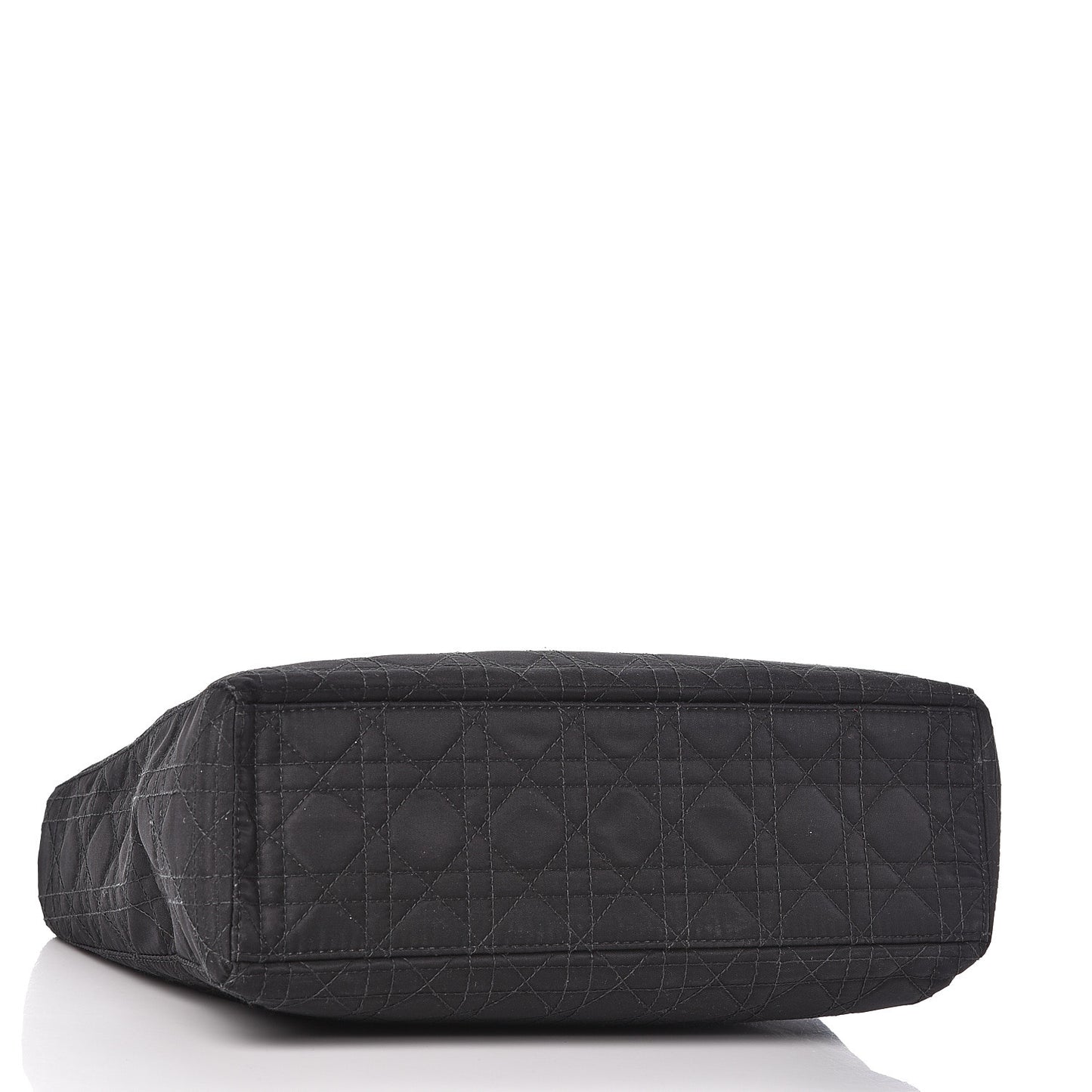Nylon Cannage Large Lady Dior Black