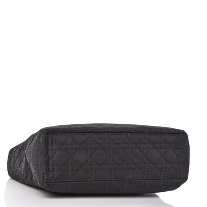 Christian Dior Nylon Cannage Large Lady Dior Black 4 of 10