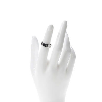 Cartier 18K White Gold 5.5mm LOVE Ring 50 5.25 2 of 4