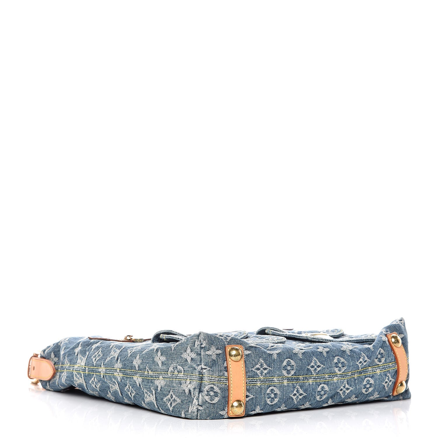 Louis Vuitton Denim Baggy GM Blue 4 of 8