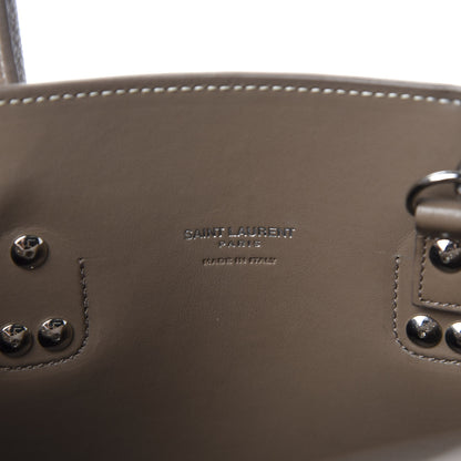 Saint Laurent Grained Calfskin Topstich Baby Sac De Jour Taupe 9 of 10