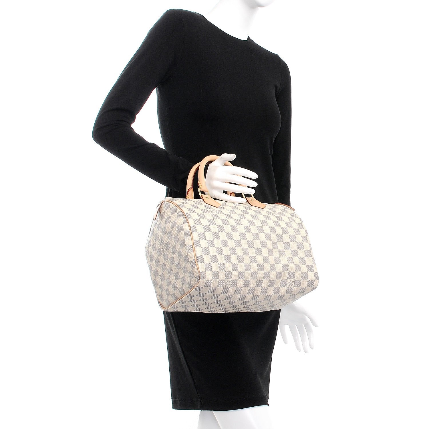 Louis Vuitton Damier Azur Speedy 30 2 of 8