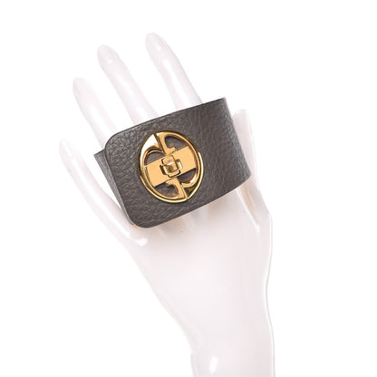 Gucci Calfskin 1975 Bracelet 17 Grey 2 of 5