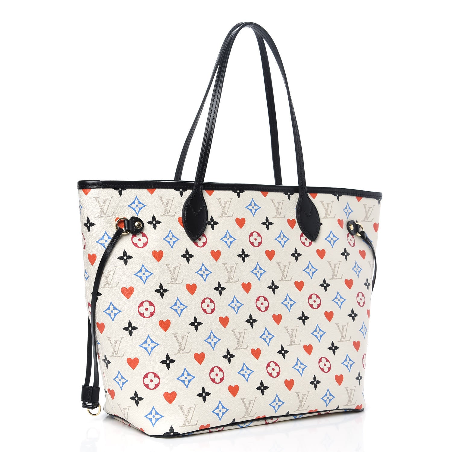 Louis Vuitton Game On Neverfull MM White 4 of 11