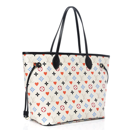 Louis Vuitton Game On Neverfull MM White 4 of 11