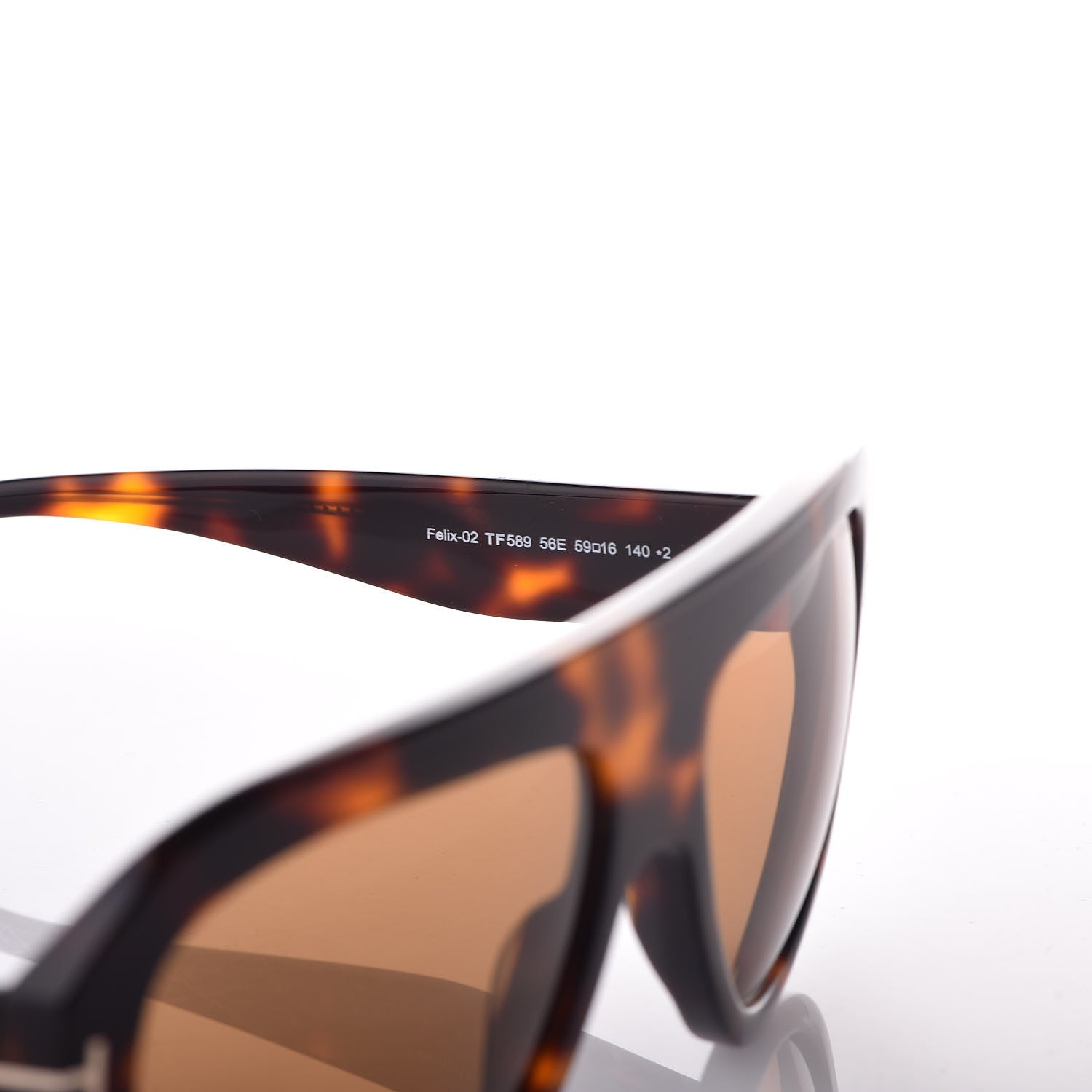 Tom Ford Felix-02 Pilot Sunglasses TF589 Havana 360301 – FASHIONPHILE