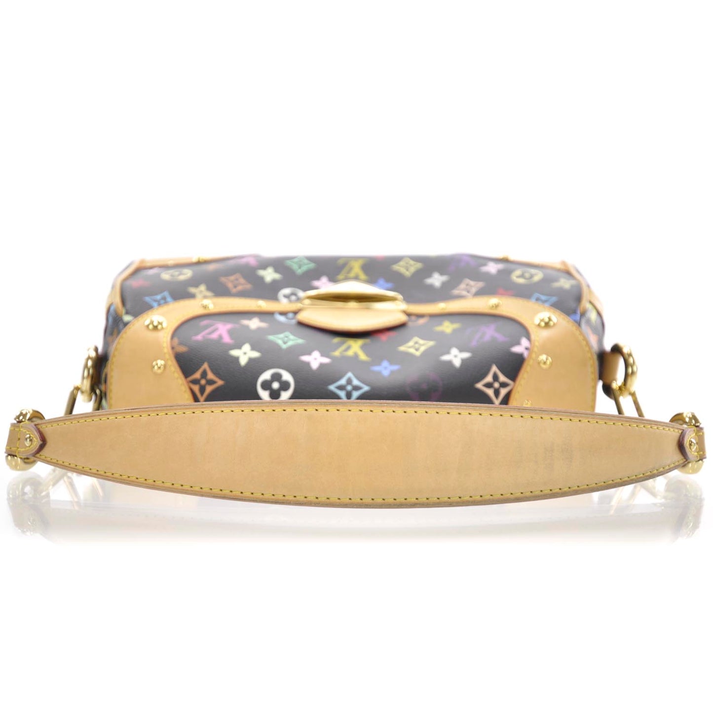Monogram Multicolor Beverly MM Black