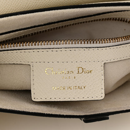 Christian Dior Grained Calfskin Saddle Bag With Strap Latte 6 of 11