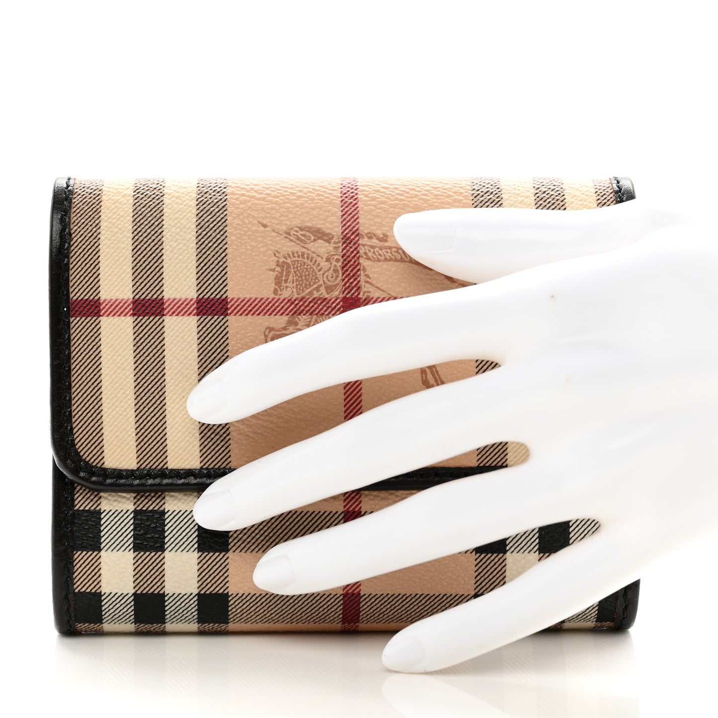 Haymarket Check Medium Leighton Wallet Chocolate