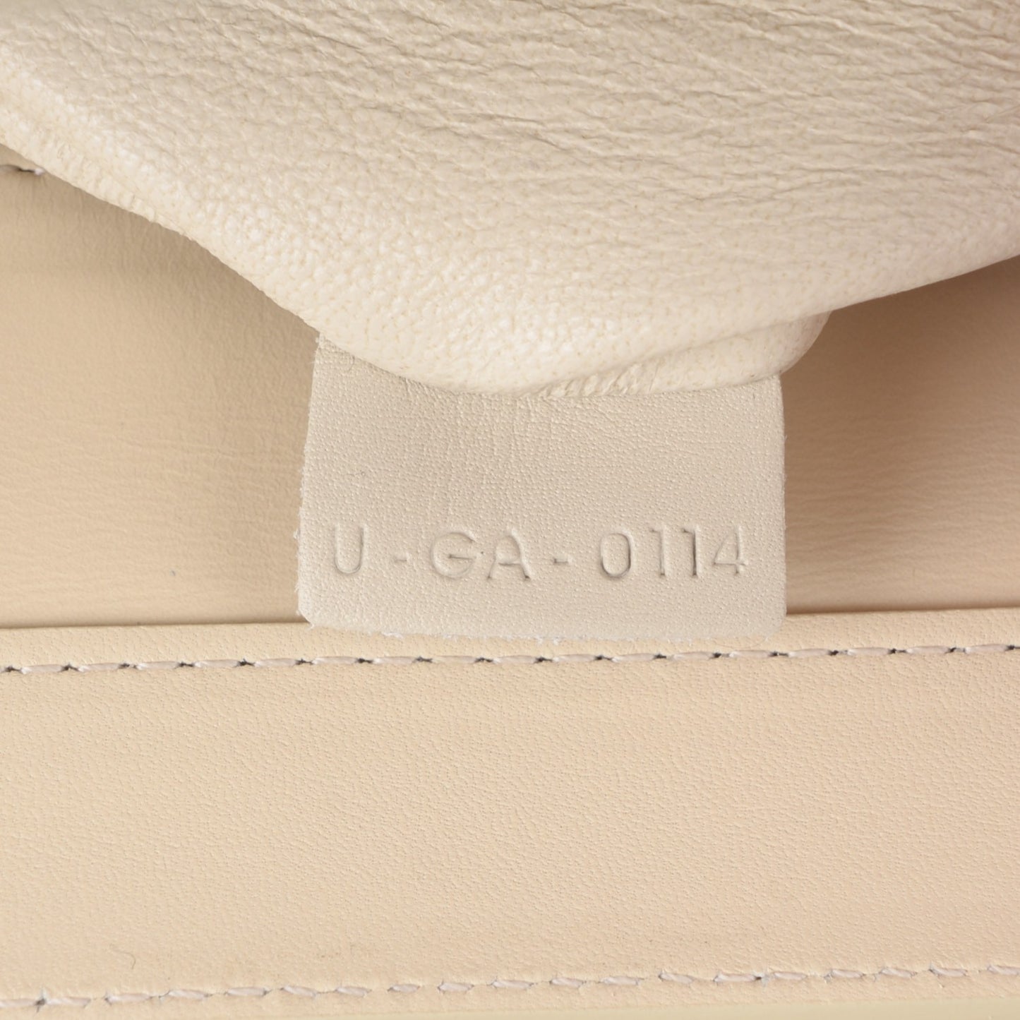 Smooth Calfskin Mini Tri-Color Luggage White