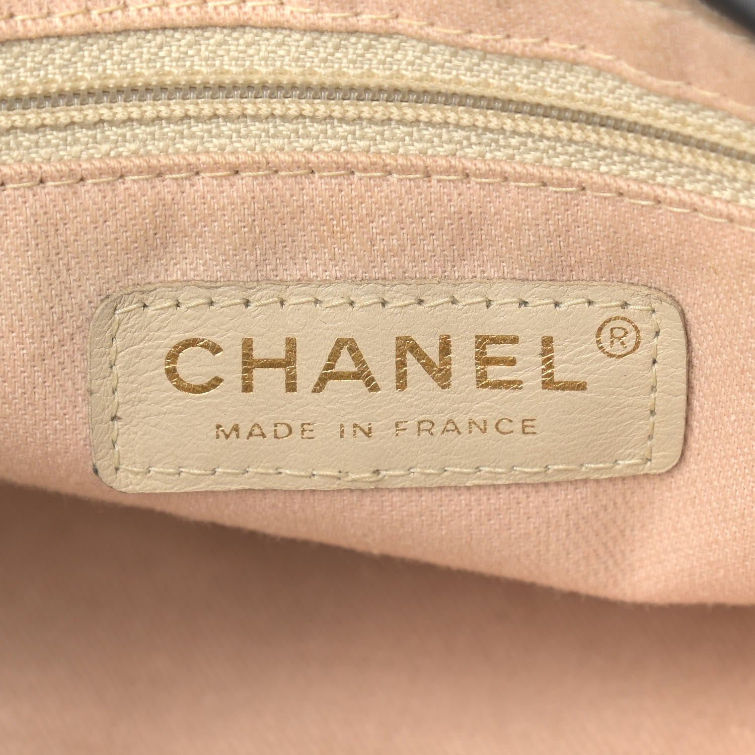 Chanel Lambskin Camellia Tote Black 6 of 16