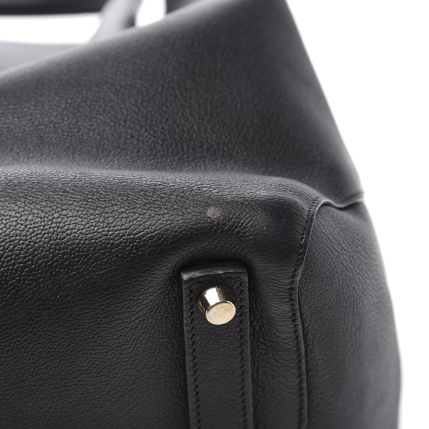 Christian Dior Supple Grained Calfskin Large Open Bar Tote Black 9 of 10