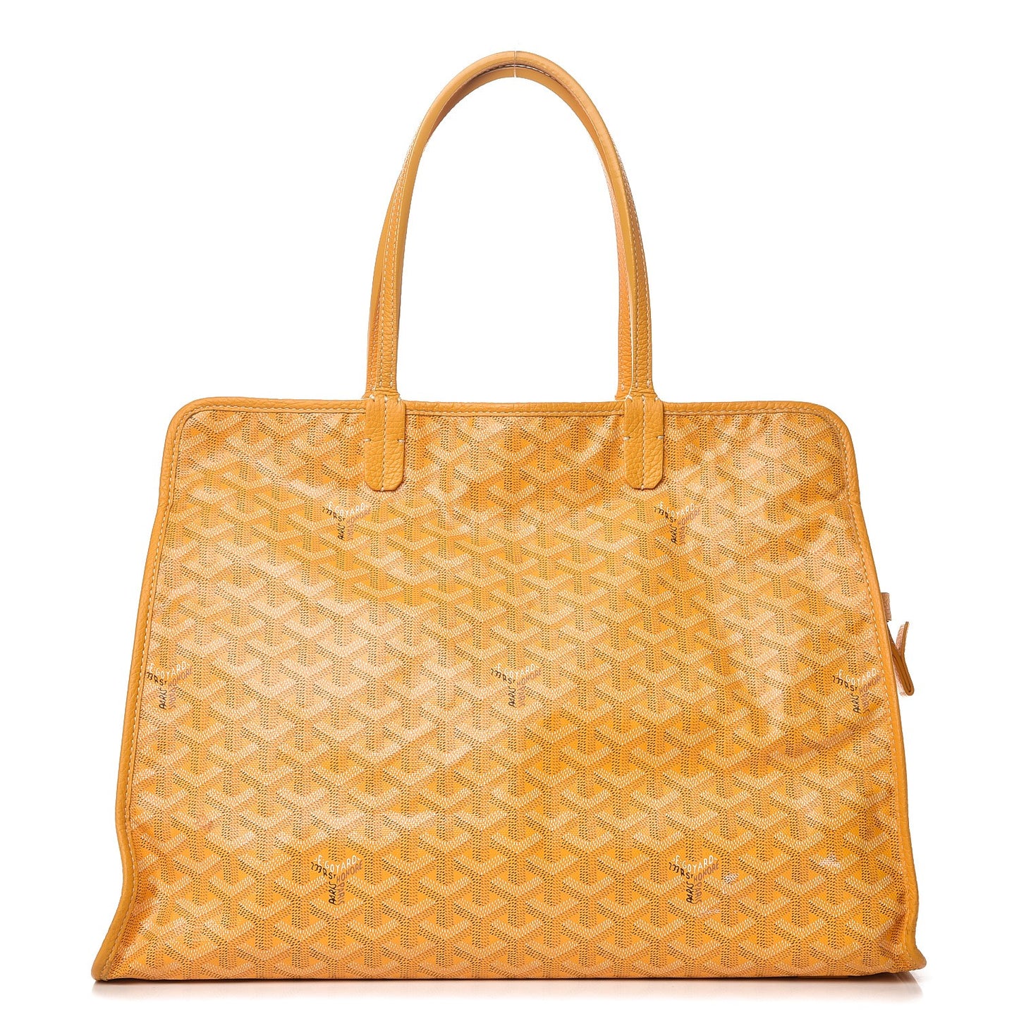 Goyardine Sac Hardy Pet Carrier PM Yellow