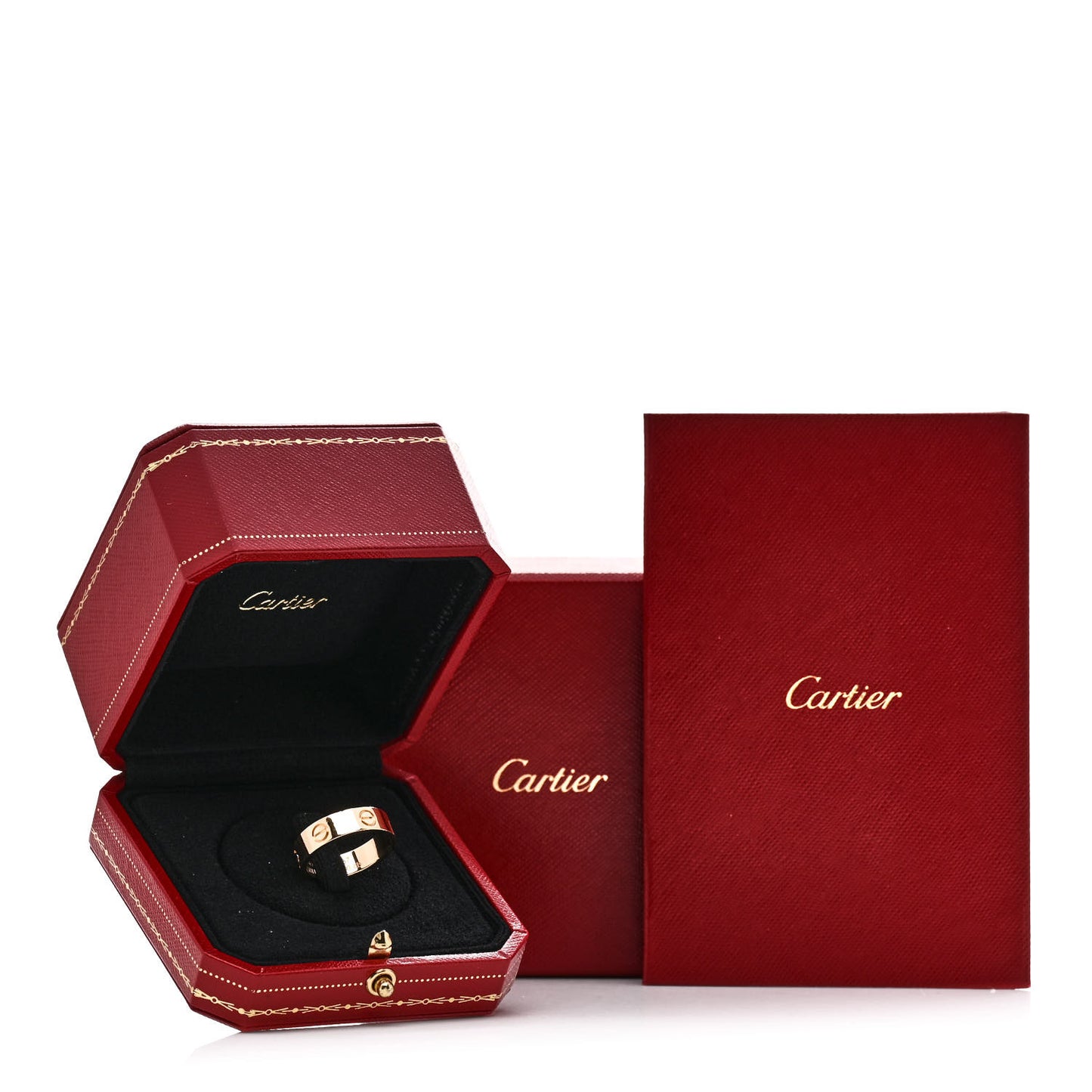 18K Yellow Gold 5.5mm LOVE Ring 57 8