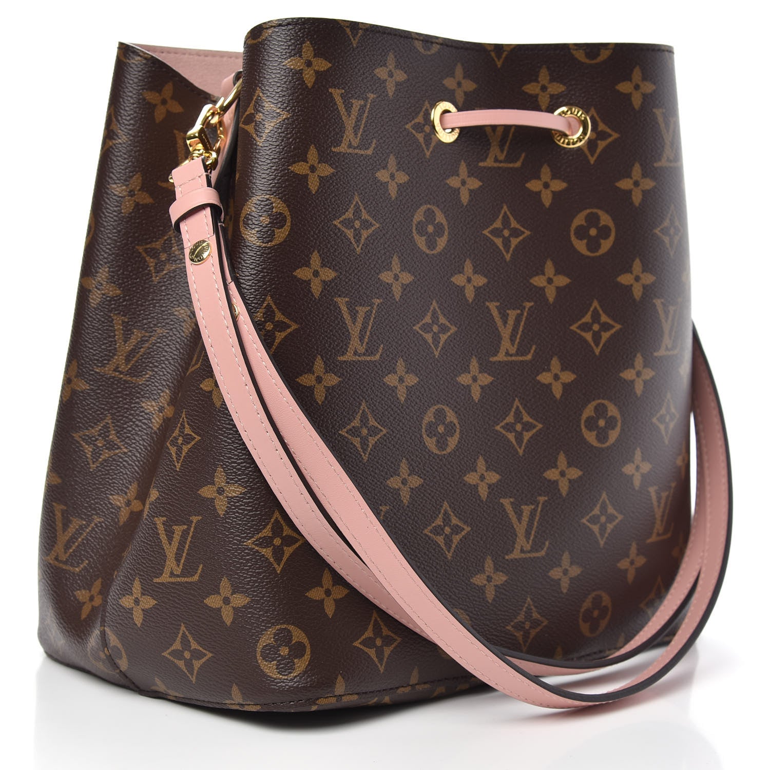 Louis Vuitton Monogram Neonoe MM Rose Poudre 3 of 8