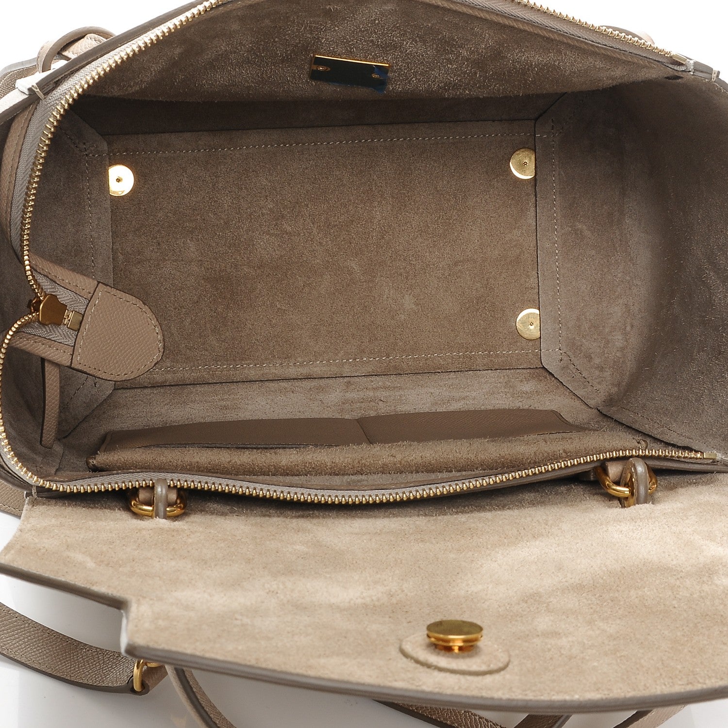 Celine Grained Calfskin Mini Belt Bag Light Taupe 5 of 9