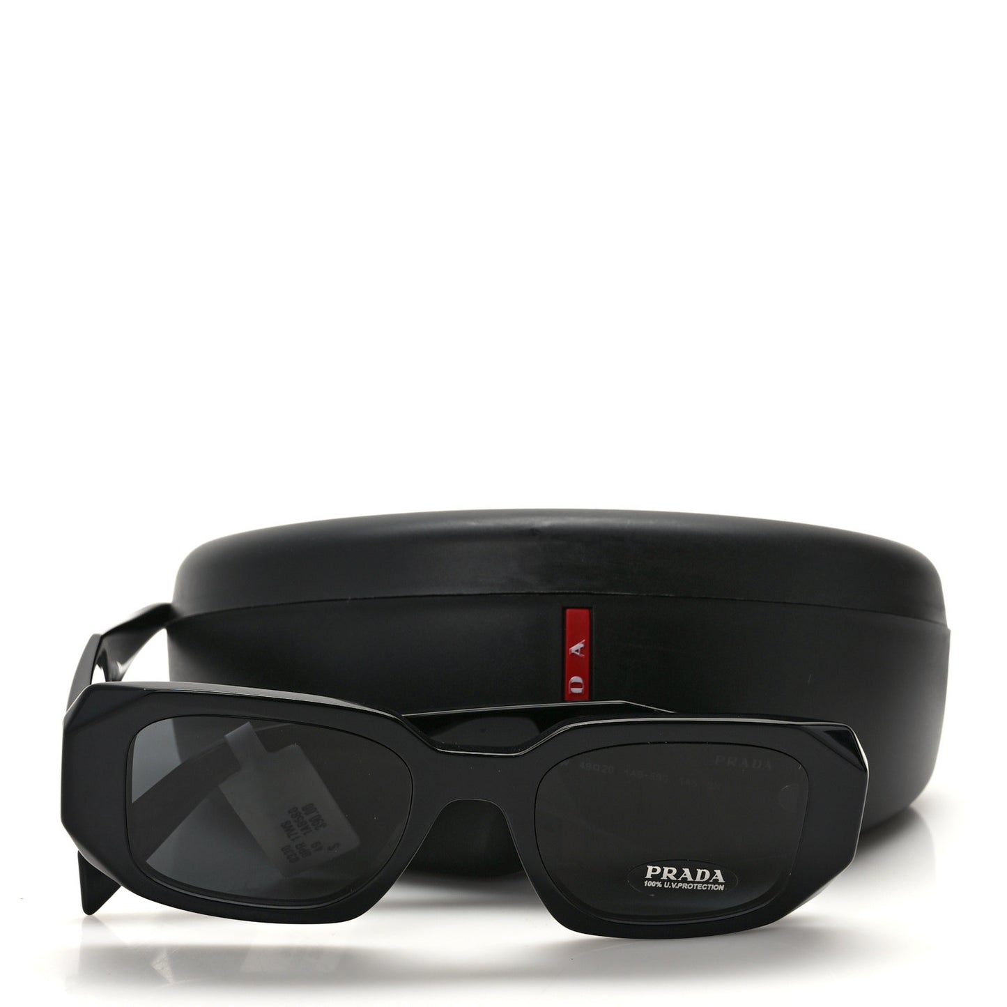 Acetate Symbole Sunglasses SPR 17W Black