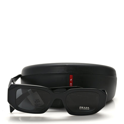 Prada Acetate Symbole Sunglasses SPR 17W Black 9 of 9