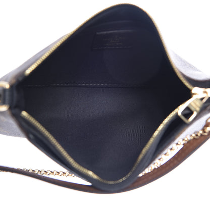 Louis Vuitton Monogram Pallas Clutch Black 5 of 11