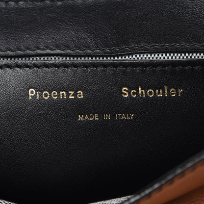 Proenza Schouler Soft Grainy Calfskin PS1+ Mini Pouch Messenger Sienna 6 of 8