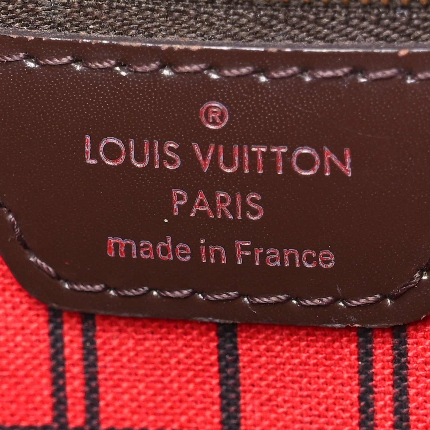 Louis Vuitton Damier Ebene Neverfull MM 6 of 14