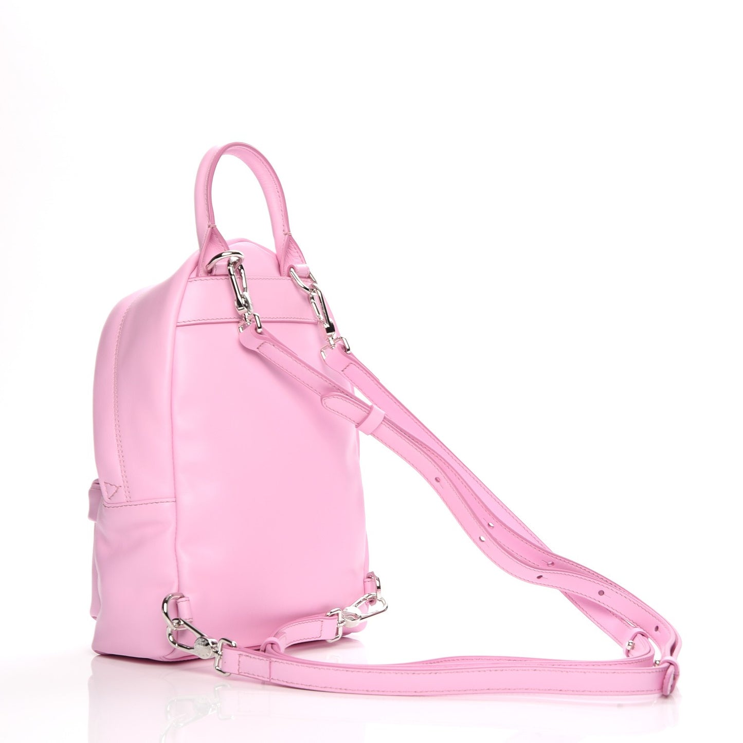 Smooth Calfskin Nano Backpack Bright Pink