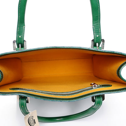 Goyard Goyardine Comores GM Tote Green 5 of 10