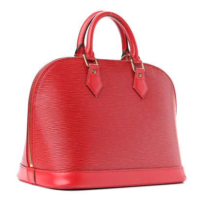 Louis Vuitton Epi Alma PM Castillan Red 3 of 12